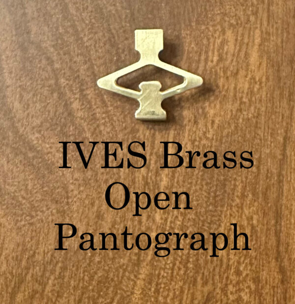 Ives Wide Gauge Open Pantograph in Brass