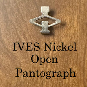 Ives Wide Gauge Open Pantograph in Nickel