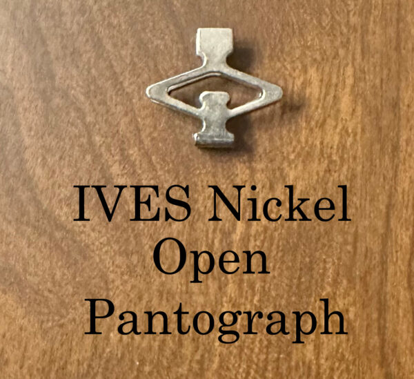 Ives Wide Gauge Open Pantograph in Nickel