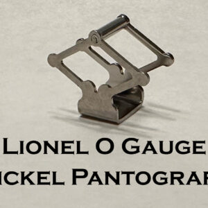 Lionel O Gauge Nickel Pantograph