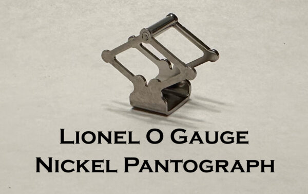 Lionel O Gauge Nickel Pantograph