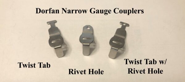 Dorfan Narrow Gauge Couplers