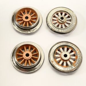 American Flyer Orange Electric Wheel Set