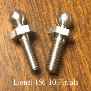 Lionel 156-10 Finial 4-36 Thread