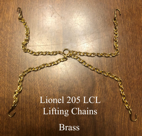 Lionel 205 LCL Chains Brass