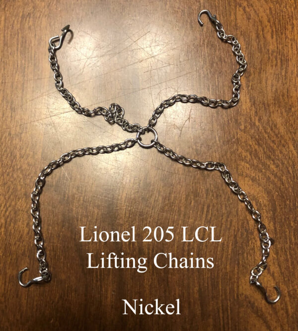 Lionel LCL Lifting Chains Nickel