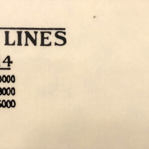 Lionel 00 0014 Lionel Lines Box Car Lettering