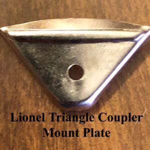 Lionel Triangle Coupler Mount Plate