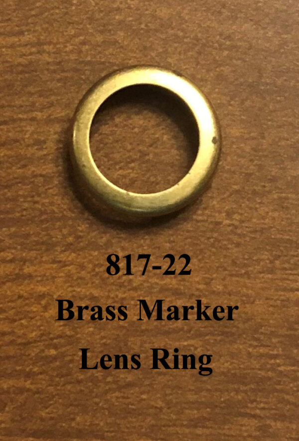 Lionel 817-22 Brass Marker Lens Ring