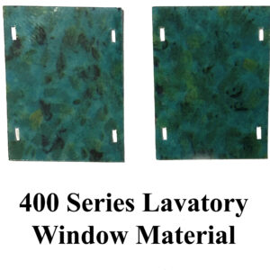 Lionel 400 Series Precut Lavatory Window Material