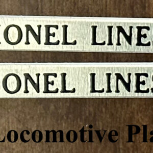 Lionel 1688 Locomotive Plate Set