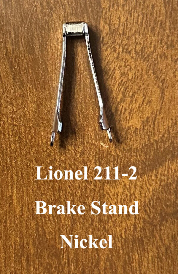 Lionel 211-2 Brake Stand in Nickel