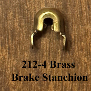 Lionel 212-4 Brass Brakewheel Stanchion