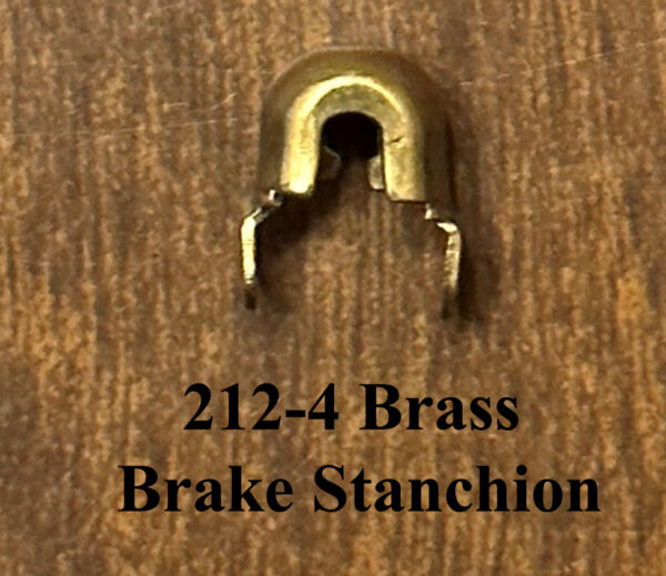 Lionel 212-4 Brass Brakewheel Stanchion