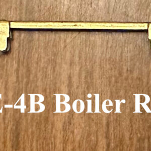 Lionel 249E-4B Boiler Rail in Brass