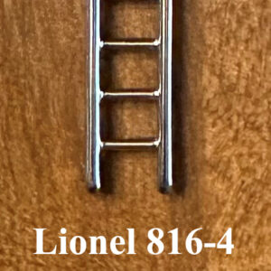 Lionel 816-4 Ladder in Nickel 5 Rung