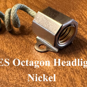 IVES Octagon Headlight in Nickel