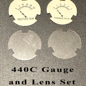 Lionel 440C Control Panel Gauge and Lens Set