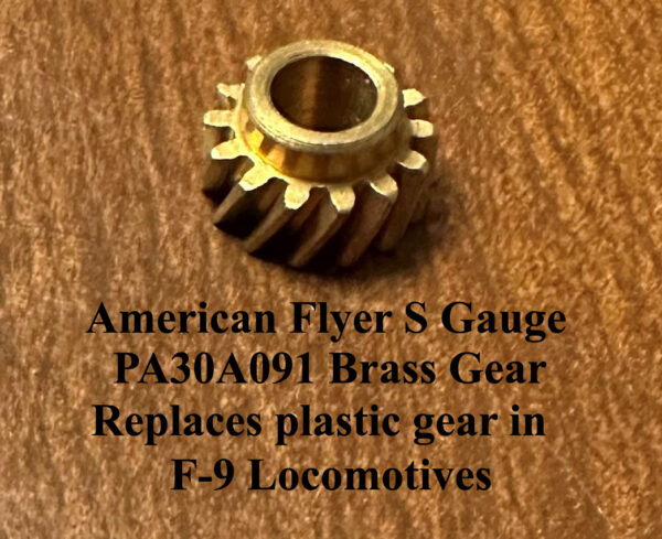 American Flyer S Gauge PA30A091 Brass Gear