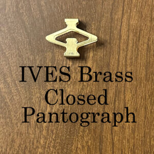 Ives Wide Gauge Closed Pantograph in Brass