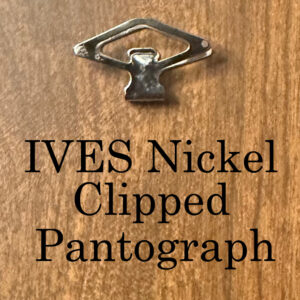 Ives Wide Gauge Clipped Pantograph in Nickel