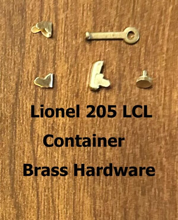 Lionel LCL Container Brass Hardware