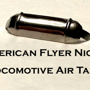 American Flyer Nickel Air Tank