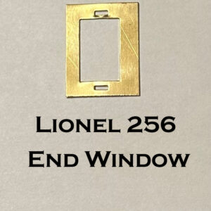 Lionel 256 End Window