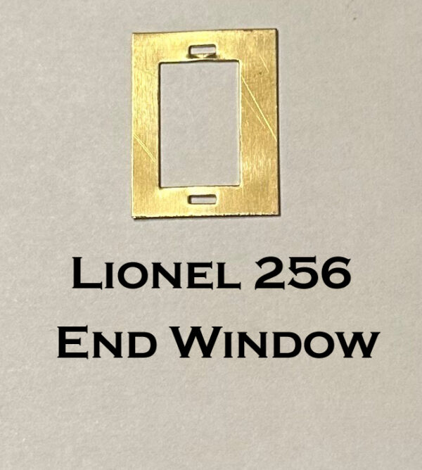 Lionel 256 End Window