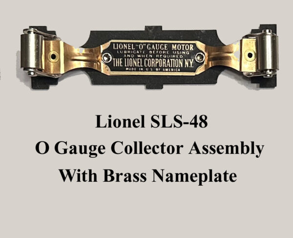 Lionel SLS-48 O Gauge Collector With Brass Nameplate