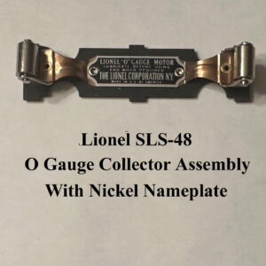 Lionel SLS-48 O Gauge Collector With Nickel Nameplate